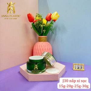 Hũ Đựng Kem Face J10 - J30 Nắp Xi Sọc - Ảnh 25
