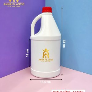 BÌNH NHỰA HDPE 3 LÍT 8 - Ảnh 3