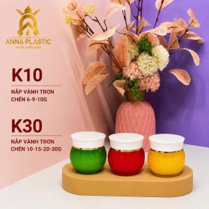HŨ K10 K30 NẮP VÀNH TRƠN - Ảnh 3