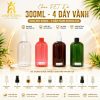 CHAI PET ĐỎ (300ML-4) ĐÁY VÀNH/ CHAI PET NÂU, XANH LÁ, TRONG (300ML-9) F24