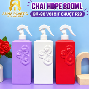 CHAI HDPE 800ML F28 l BH-80 - Ảnh 12