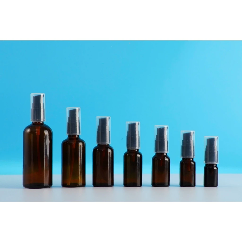 CHAI THỦY TINH VÒI LOTION F18