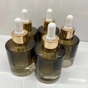 Chai lọ đựng tinh dầu nhỏ giọt 30ml, chai serum xanh rêu