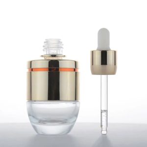 Chai serum 30ml xi vàng sang trọng, lọ chiết serum 30ml