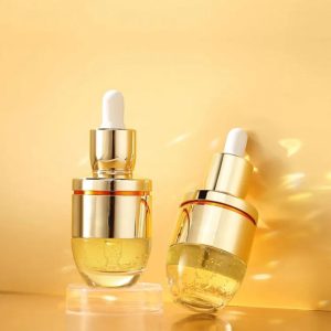 Chai serum 30ml xi vàng sang trọng, lọ chiết serum 30ml