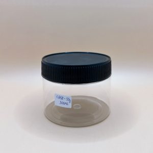 Hũ 300ml nắp nhựa vặn nhiều màu, hủ PET lùn 300ml