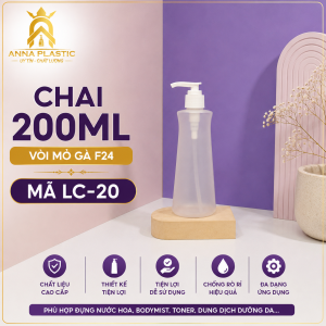 CHAI HDPE 200ML F24 l MÃ LC-20 - Ảnh 3