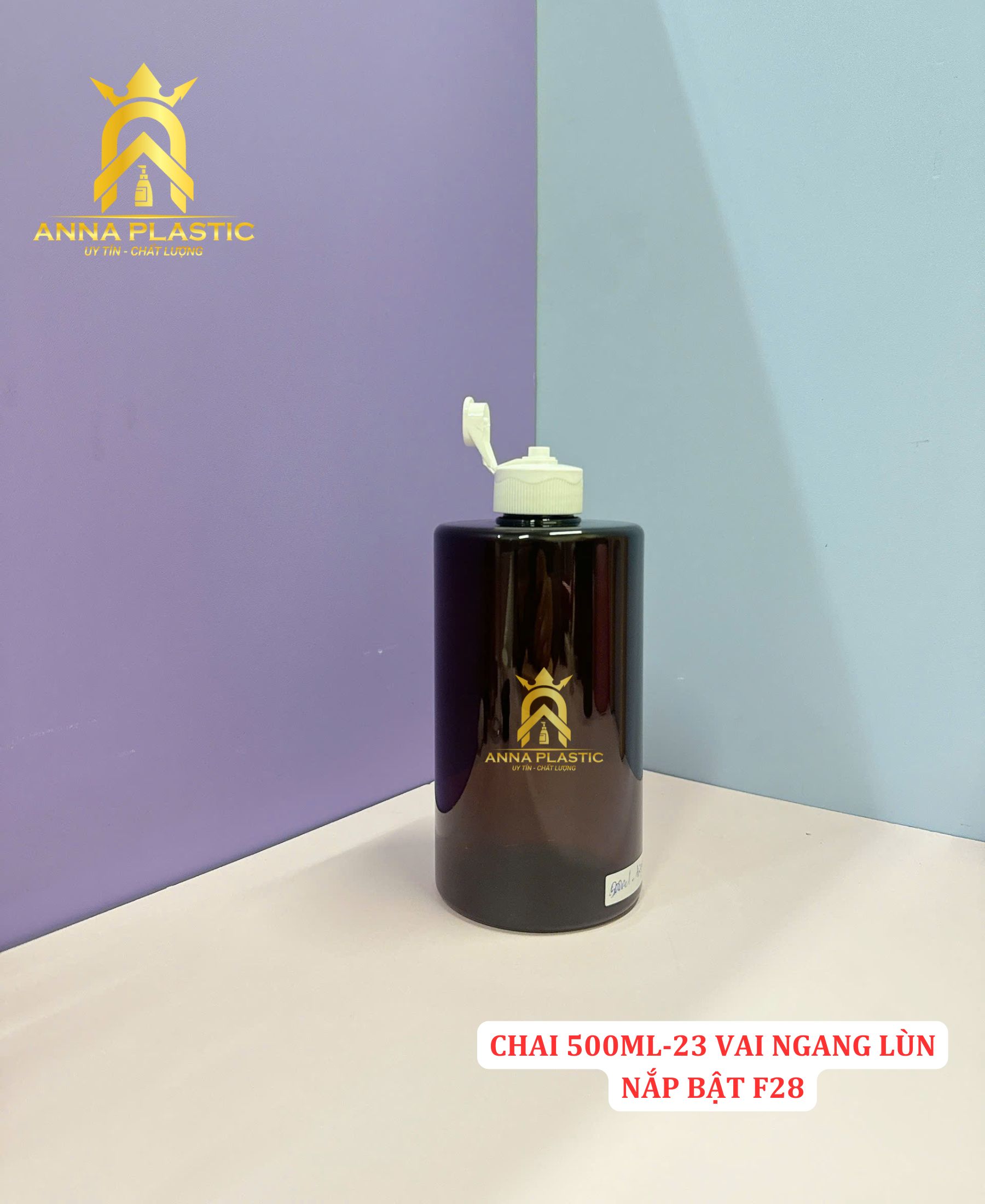 CHAI PET 500ML-23 VAI NGANG LÙN F28 - Ảnh 4