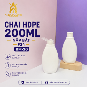 CHAI HDPE 200ML F24 l BM-20 - Ảnh 11