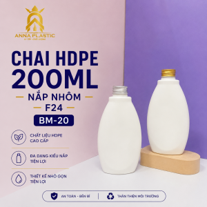 CHAI HDPE 200ML F24 l BM-20 - Ảnh 6