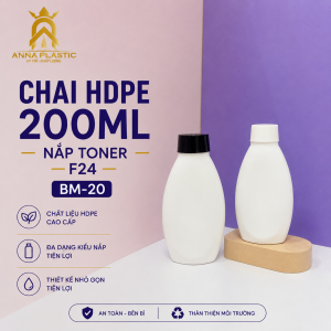 CHAI HDPE 200ML F24 l BM-20 - Ảnh 8