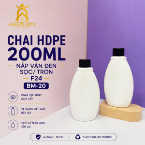 CHAI HDPE 200ML F24 l BM-20 - Ảnh 10