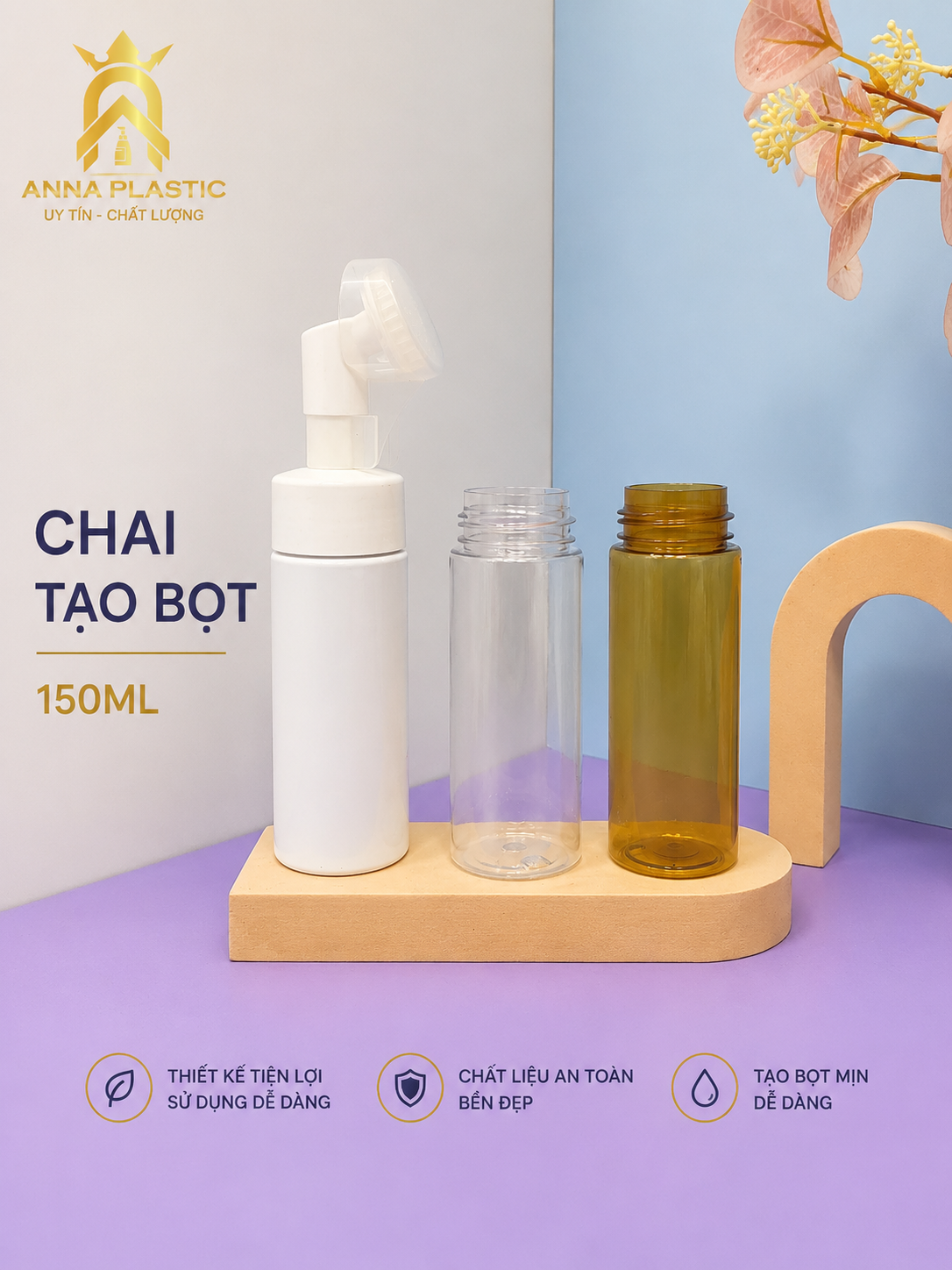 CHAI TẠO BỌT 150ML - Ảnh 2