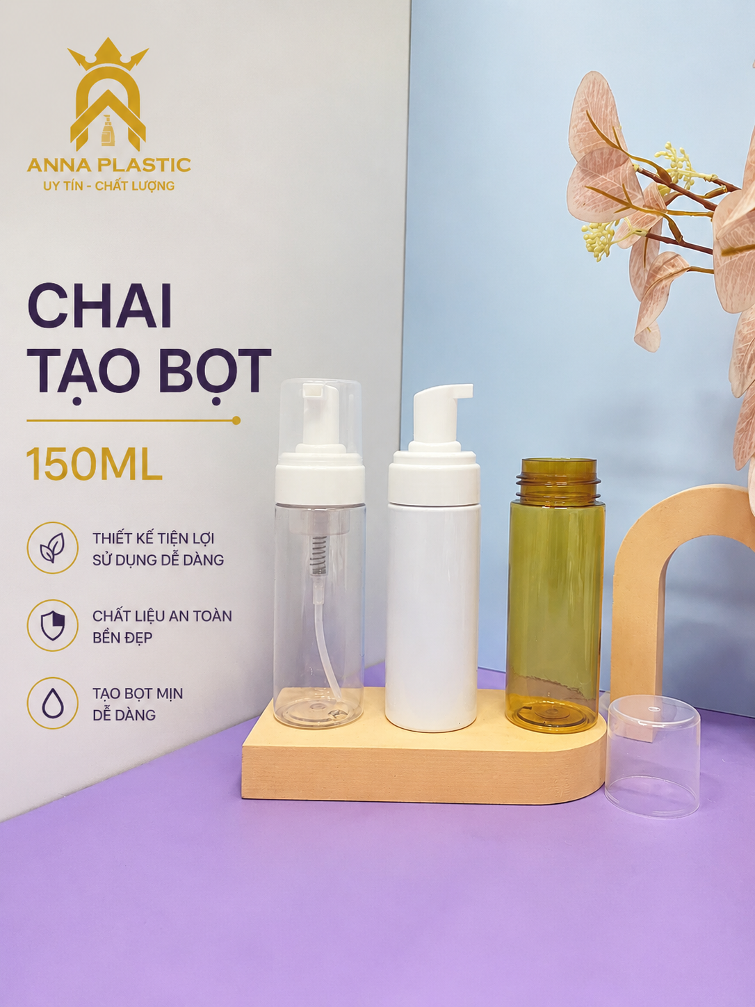 CHAI TẠO BỌT 150ML