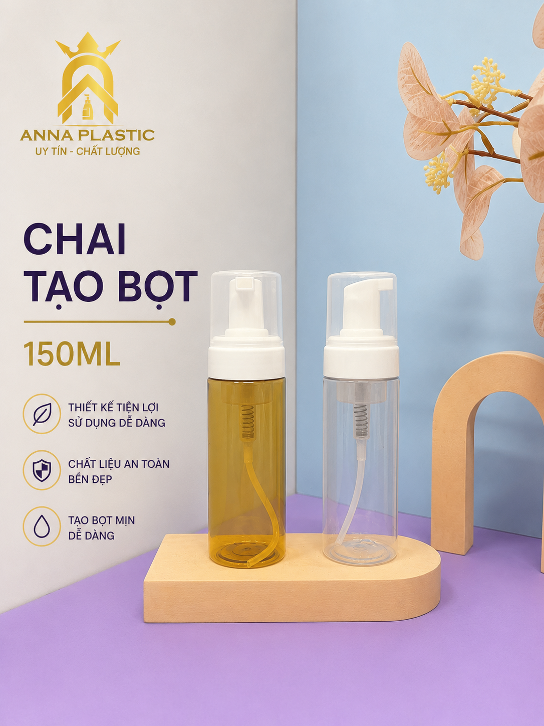 CHAI TẠO BỌT 150ML - Ảnh 5