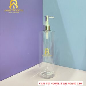 CHAI PET 400ML-5 VAI NGANG CAO F28 - Ảnh 3