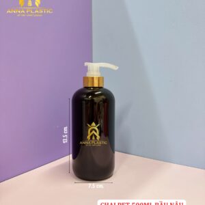 Alternative view of CHAI PET 500ML BẦU F33