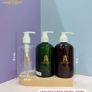 CHAI PET TRÒN 300ML F24