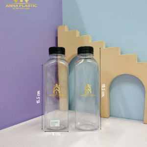 CHAI PET VUÔNG 250ML – 330ML – 500ML CỔ F38 - Ảnh 4
