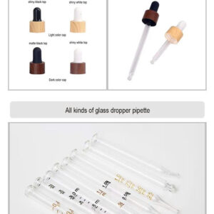 CHAI THỦY TINH NÂU HỔ PHÁCH KHOEN NẮP GỖ CAO CẤP - Ảnh 5