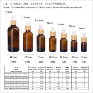 CHAI THỦY TINH NÂU HỔ PHÁCH KHOEN NẮP GỖ CAO CẤP - Ảnh 8