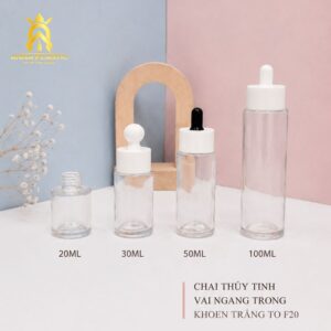 CHAI THỦY TINH VAI NGANG TRONG F20 - Ảnh 9