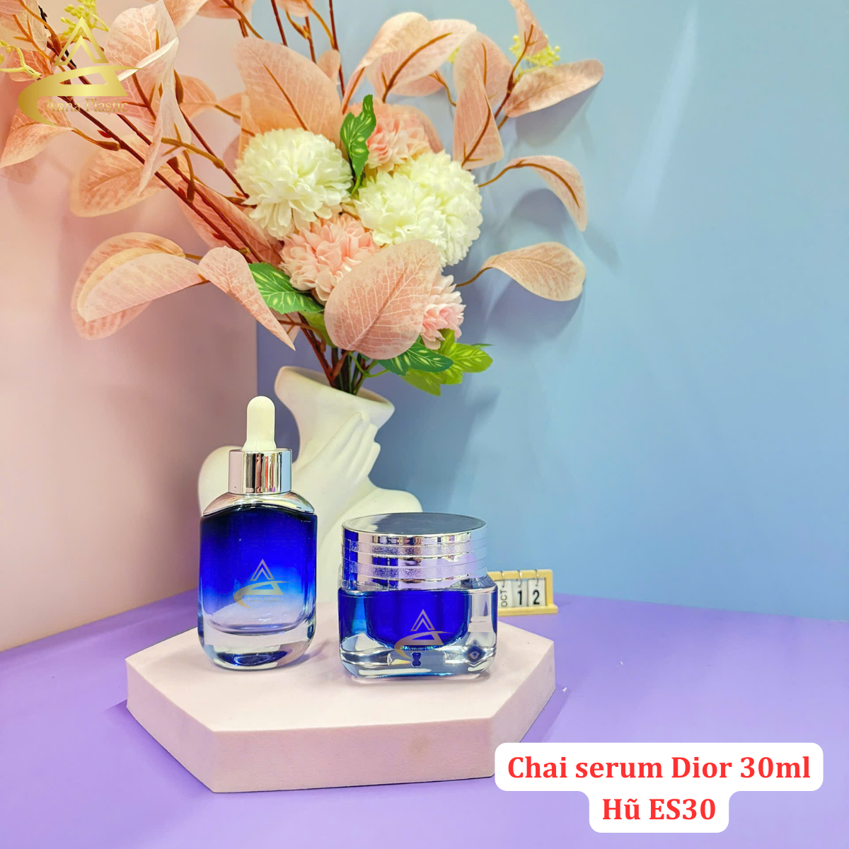 COMBO XANH BLUE CHAI SERUM DIOR 30ML VÀ HŨ KEM FACE NHIỀU KIỂU - Ảnh 4