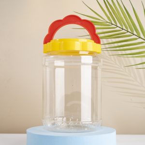 HŨ PET TRÒN 1600ML NẮP HOA MAI - Ảnh 4