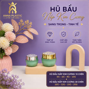 HŨ BẦU NẮP KIM CƯƠNG