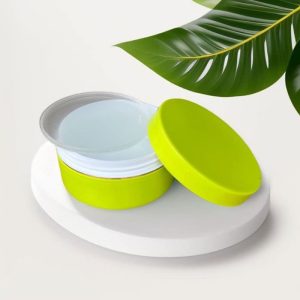 Hủ đựng kem body xanh lá viền vàng 100g - 200g - 500g