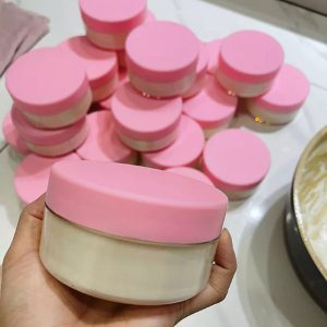 Hủ đựng kem body kiếng 200g, hủ chiết mỹ phẩm