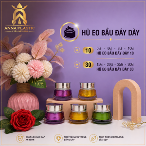 HŨ EO BẦU ĐÁY DÀY l MÃ CF10 CF30