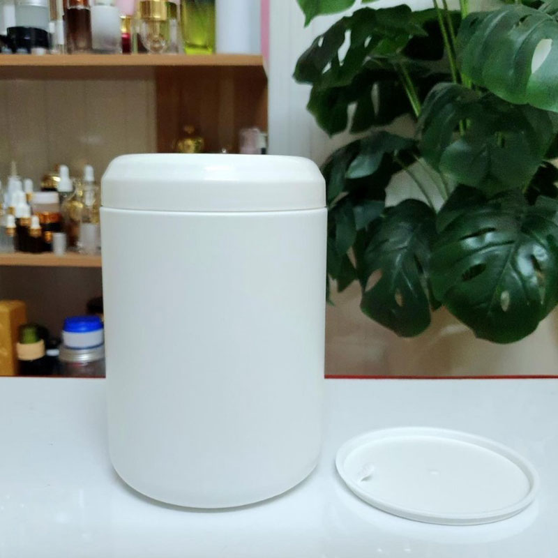 Hủ đựng kem body 1kg nhiều màu, hủ nhự PP nắp vặn không vòi 1000g