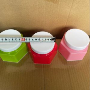 Hủ body lục giác 200g, hũ nhựa PP dẻo bóng cao cấp