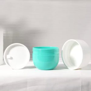 Hủ nấm đựng kem 150g có độn đáy, hũ nhựa tròn đựng kem body