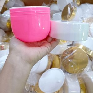 Hủ nấm đựng kem 150g có độn đáy, hũ nhựa tròn đựng kem body