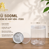 HŨ PET 500ML NHÔM XÉ NẮP VẶN – F500