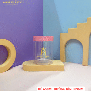 HŨ PET TRÒN 650ML ĐƯỜNG KÍNH 89MM NẮP NHỰA/ NẮP NHÔM/ NẮP VÂN GỖ - Ảnh 11