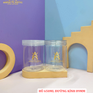 HŨ PET TRÒN 650ML ĐƯỜNG KÍNH 89MM NẮP NHỰA/ NẮP NHÔM/ NẮP VÂN GỖ - Ảnh 14