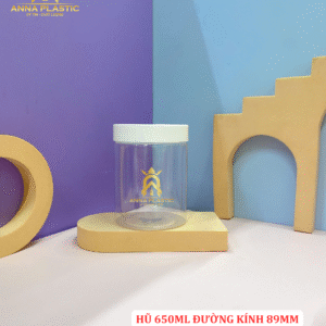HŨ PET TRÒN 650ML ĐƯỜNG KÍNH 89MM NẮP NHỰA/ NẮP NHÔM/ NẮP VÂN GỖ - Ảnh 15