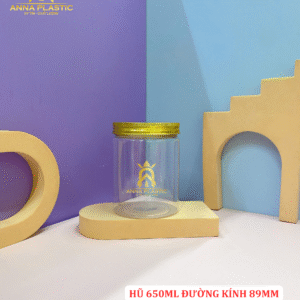 HŨ PET TRÒN 650ML ĐƯỜNG KÍNH 89MM NẮP NHỰA/ NẮP NHÔM/ NẮP VÂN GỖ - Ảnh 23