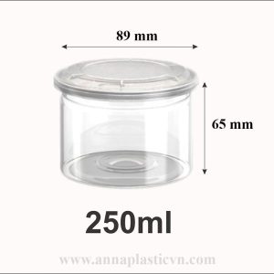 HŨ PET 250ML NHÔM XÉ - 303 - Ảnh 3