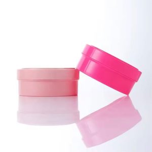 Hũ thái 250g đựng kem body, hủ nhựa dẹp không độn đáy, có nắp lót