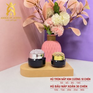 HŨ TRÒN NẮP KIM CƯƠNG