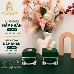 HŨ VUÔNG NẮP NHẤN - Ảnh 3