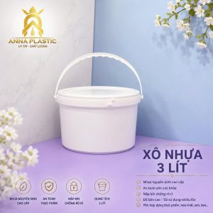 XÔ NHỰA 3 LÍT - Ảnh 3