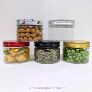 Hũ nhựa PET nắp nhôm 150ml