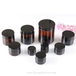 Hũ thủy tinh hổ phách đa dạng dung tích